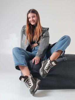 Ботинки 350.uno2gr. хаки бежевый/Байка