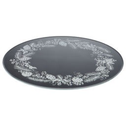 ТОРТОВНИЦА ВРАЩАЮЩАЯСЯ SILVER MIRROR 30 СМ