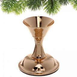 Цена за 2 шт. Подсвечник "INFINITY" 11*9*9 см, Золото