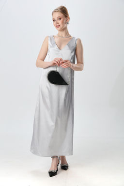 Платье NIKVA н1014-3 серебро