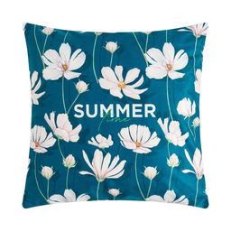 Наволочка декоративная Этель Summer 40х40 см, велюр, 100% п/э