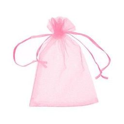 Мешочки из органзы (20*30см) №372 000801-10K, Розовый.10