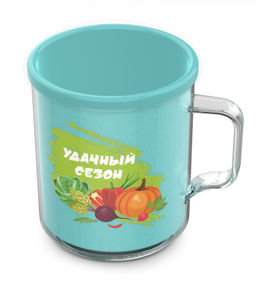 Термокружка п/эт. 0,4л "Дача"