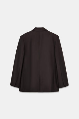 OVERSIZE DOUBLE-BREASTED BLAZER - Zara фото 7