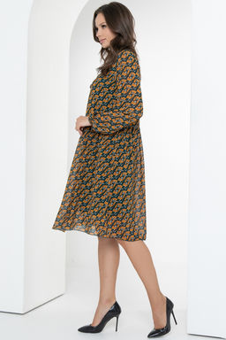 Платье В тренде (шифон, геометрия)