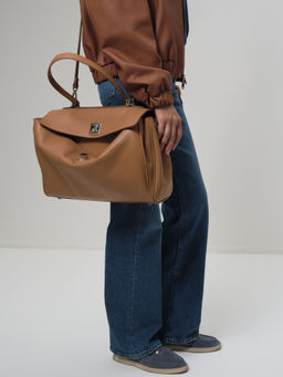 Сумка Barbara DBR 31105 коричневый лист фото 6