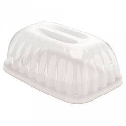 Хлебница 40,6х26,6х16,7см, прозрачная крышка, полипропилен (Россия)