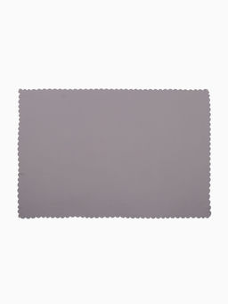 Скатерть «Доляна», однотонная, серая, 140×260 см