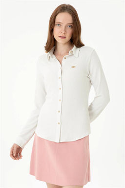 U. S. Polo Assn Женская трикотажная рубашка с камнями - U.s. polo assn фото 8