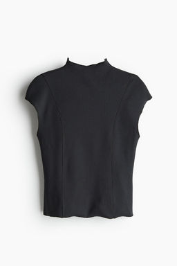 Top de canale con cuello perkins - H&m фото 6
