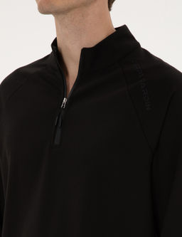 Siyah Regular Fit Sweatshirt - Pierre cardin фото 7