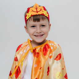 Карнавальный набор «Осенний принц»: плащ и повязка