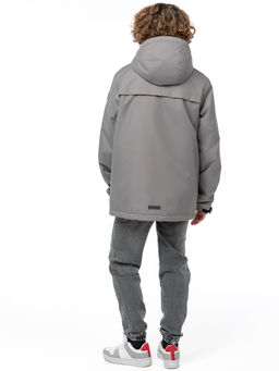 Куртка 4м3725 серый - Nikastyle фото 4