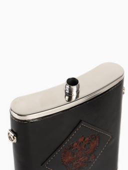 Фляжка Герб, нержавеющая сталь, 540 мл, 18 oz