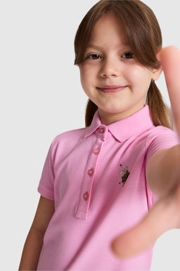 K_z _ocuk Pembe _rme Elbise