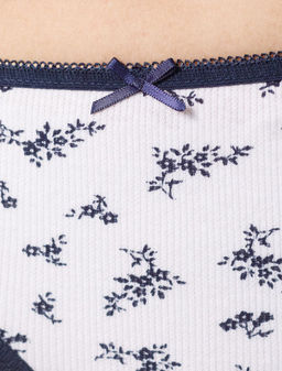 Трусы слипы со средней посадкой из эластичного трикотажа кашкорсе - Vilatte фото 2