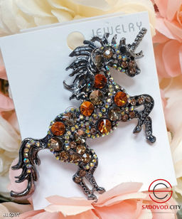 Брошь лошадь Символ 2026 года