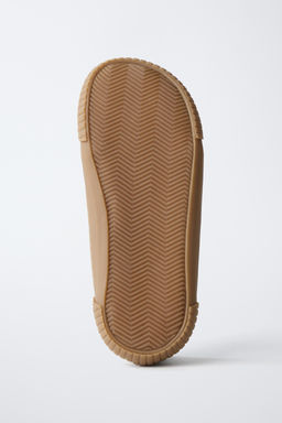 SPLIT SUEDE BAREFOOT TRAINERS