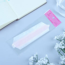 Подарочный бант - шар №5 перламутровый, белый, для упаковки подарков