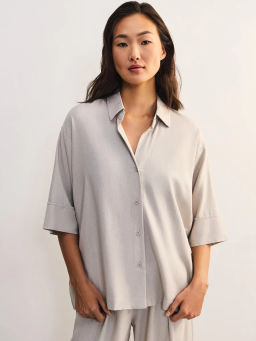 Льняная блуза свободного кроя ZR2605012001-36 / Zarina