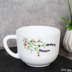 Столовый набор 19 предметов Дэй с кружками /19/7567 (2027)+XWB210 (2027) GRAY/ Лаванда