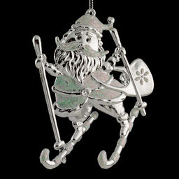 Цена за 1 шт. Украшение ErichKrause Decor Санта на лыжах 12см