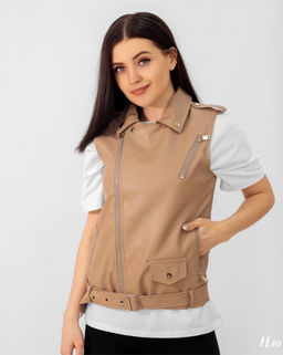 Жилетка Нэо (бежевый) - Nadi bordo фото 4