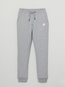 CRB wear/CWJG 70116-11-291 Брюки для девочки, светло-серый меланж/Ex.Cherubino  фото 3