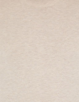 Krem Melanj Slim Fit Yar_m Bal_k__ Yaka Basic Triko Kazak - Pierre cardin фото 6