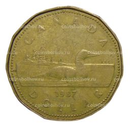 Монета 1 доллар 1987 года Канада