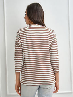 Лонгслив Николь Хлопок 95%, лайкра 5% тельняшка - Ивассорти фото 21