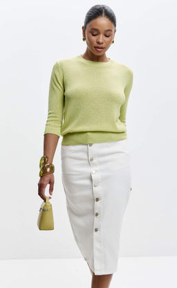 Джемпер F512-1508 lime - Fine joyce фото 2