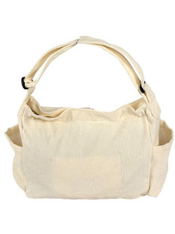 Сумка женская текстиль JN-225-675, 1отдел, плечевой ремень, белый вельвет SALE 261793 - Bobo фото 2