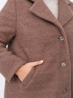 Пальто из букле ZPL13023BRW19 - Артесса фото 8