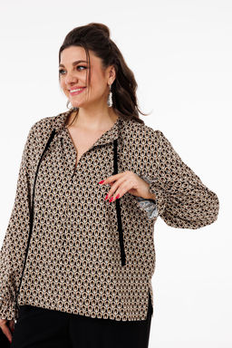 Блуза ANELLI 1281 сирокко  фото 4