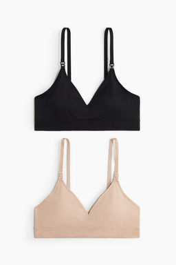 MAMA Pack de 2 sujetadores con relleno Seamless - H&m фото 5