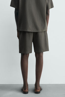 BERMUDA JOGGER ESTRUCTURA / Verdoso - Zara фото 11