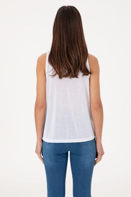 Kad_n Beyaz Ti__rt Sepette S_rpriz _ndirim - U.s. polo assn фото 5