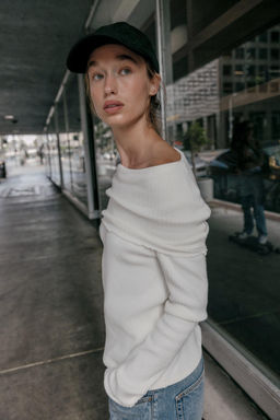 SOFT RIBBED TOP - Zara фото 2
