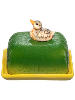 Масленка 16*12*12,5 см "Уточка", керамика