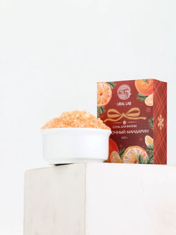 Цена за 2 шт. Соль для ванны, 100 г, с ароматом сливочного мандарина, URAL LAB