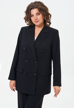 Костюм БелЭльСтиль 848/601 черный с блеском фото 2