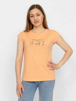 CRB wear/CSSW 60263-47 Футболка женская,персиковый/Ex.Cherubino