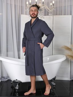 ХАЛАТ ДОМАШНИЙ ШАЛЬ БОХО ВШБ-МОК-АСФ-987 - Ашматекс фото 3