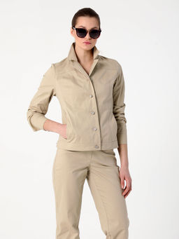 25220 Жакет бежевый