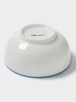 Салатник Magistro Blue Lagoon, 700 мл, 14.6×6.7 см, фарфор, белый