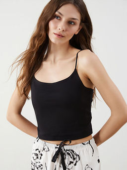 U Yaka Seamless Crop Kad?n Atlet