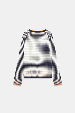 JERSEY PUNTO DOBLE / rayas - Zara фото 6