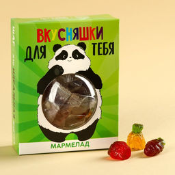 Мармелад Вкусняшки, вкус: ананас, клубника, виноград, 100 г.