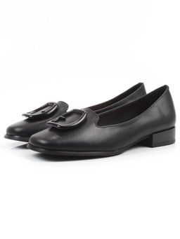 06-DLG03-1 BLACK Туфли женские (натуральная кожа)